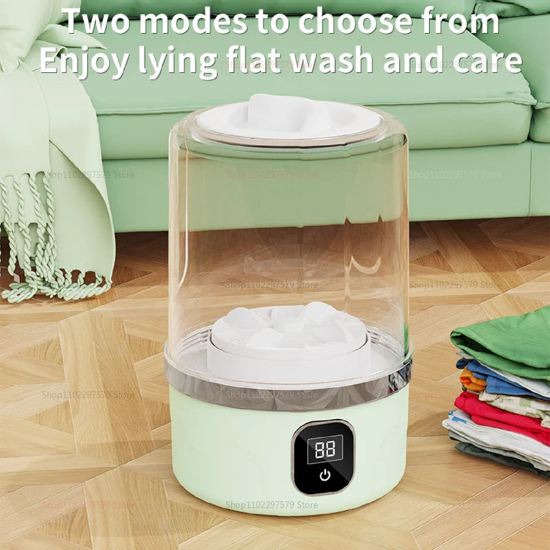 Portable Mini Washing Machine Compact Laundry Washer