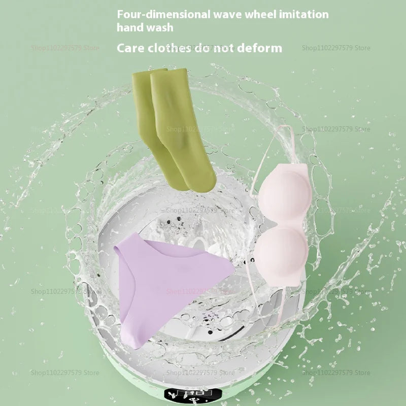 Portable Mini Washing Machine Compact Laundry Washer